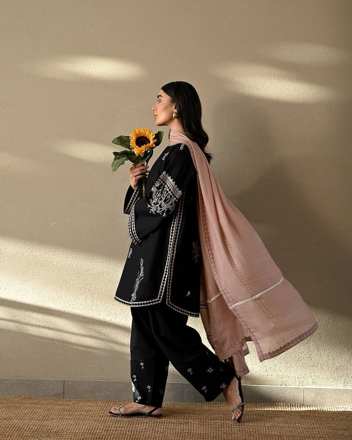 ZAIB - 2Pc's Embroidered Co-Ord Set