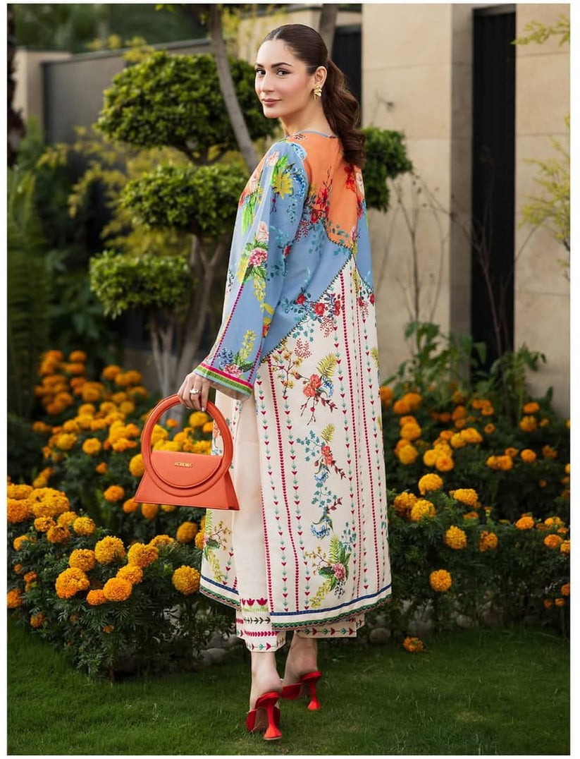 Sunset Bloom 2 Pc– Digital Printed