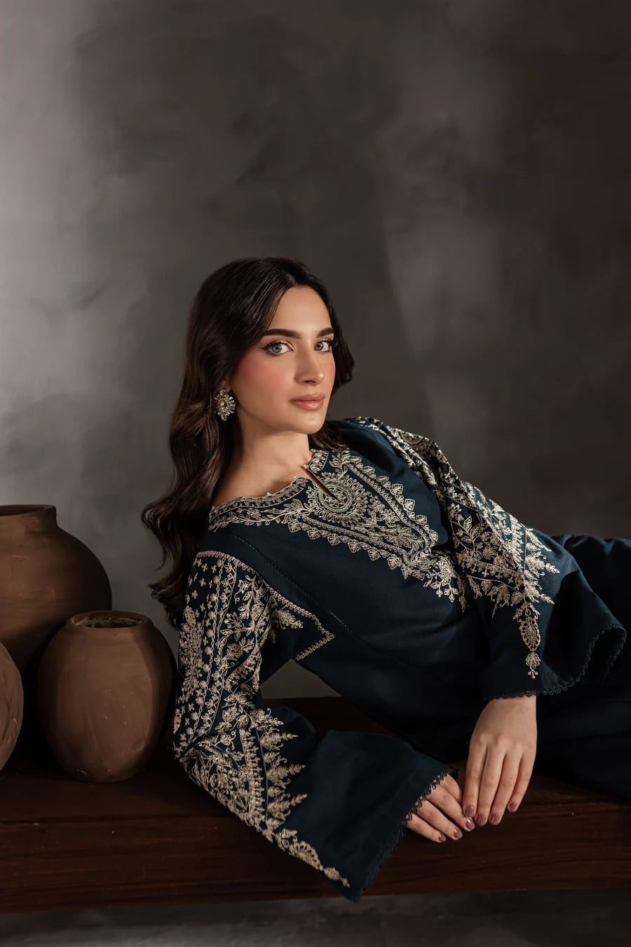 SAMREEN - 2Pc's Embroidered