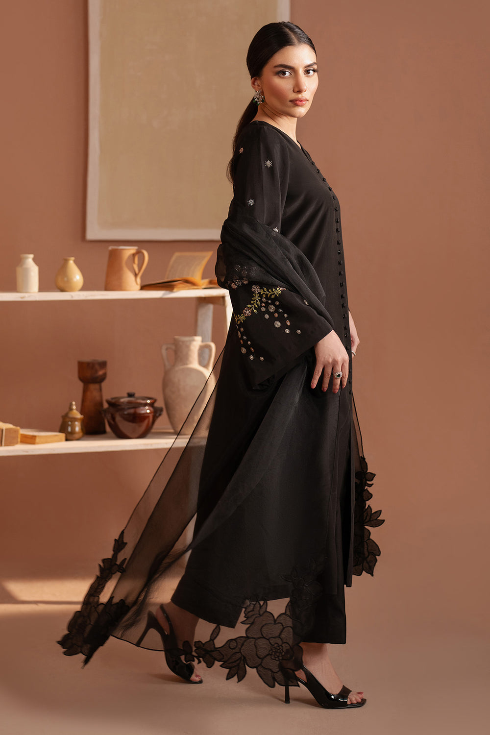 KYLIN - 3Pc's Embroidered