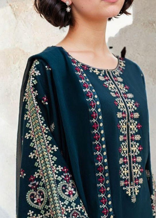 AABAD - 3Pc's Embroidered Dress